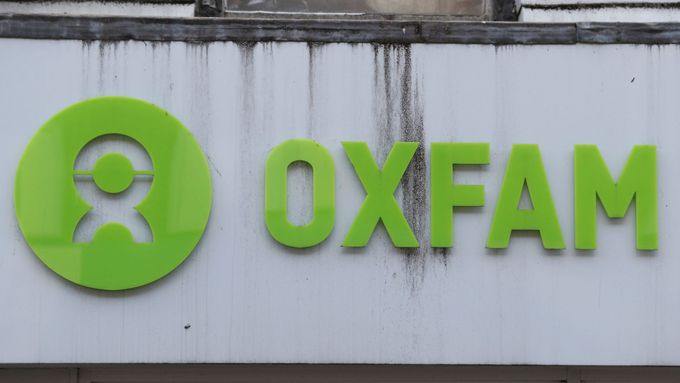 Logo organizace Oxfam.