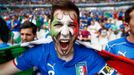 Euro 2016, Itálie-Španělsko: italský fanoušek