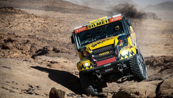 Martin Macík ml. (Iveco) na Rallye Dakar 2021