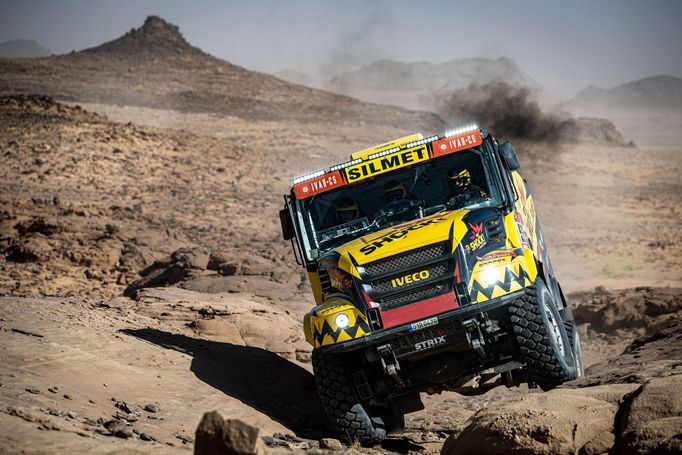 Martin Macík ml. (Iveco) na Rallye Dakar 2021