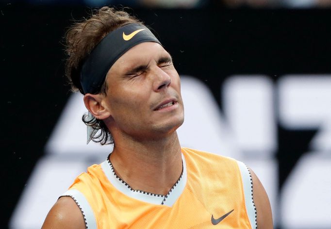 Rafael Nadal ve finále Australian Open 2019.