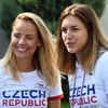 Markéta Nausch Sluková a Barbora Hermannová před odletem na olympiádu do Tokia