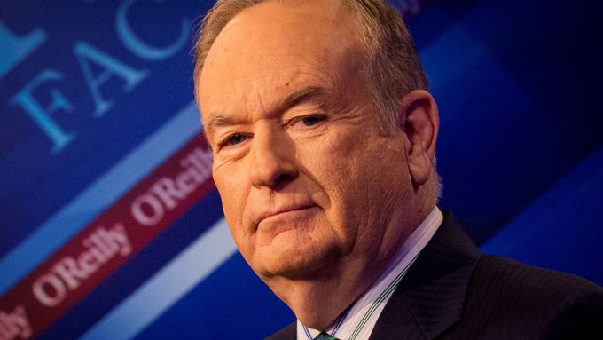 Americký moderátor Bill O'Reilly.