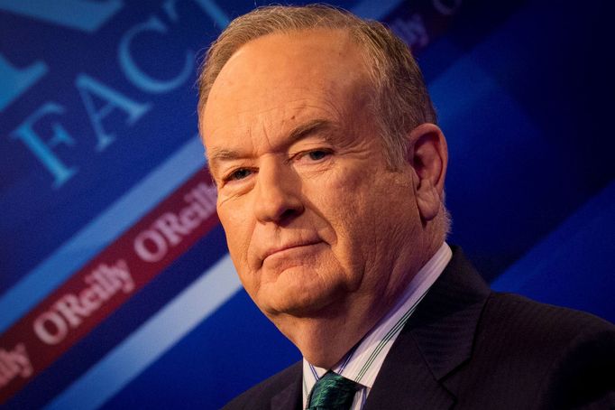 Americký moderátor Bill O'Reilly.