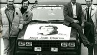 Podobizna Delona se objevila též na slavné Rallye Paříž Dakar v roce 1981. Herec však nezávodil, jeho značka parfémů ale tehdy sponzorovala tým, který do dálkového závodu vyrazil s vozem AMC Eagle.