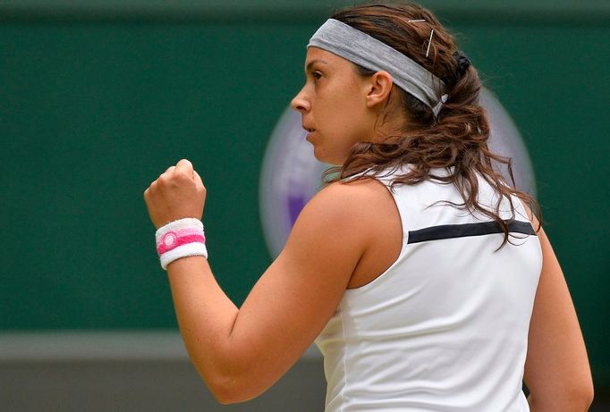 Marion Bartoliová na Wimbledonu 2013.