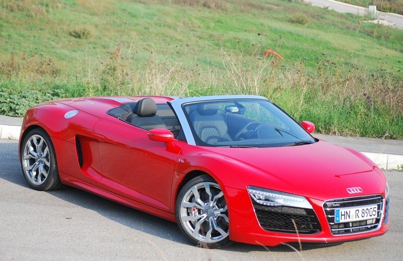 Audi R8 jízdní test
