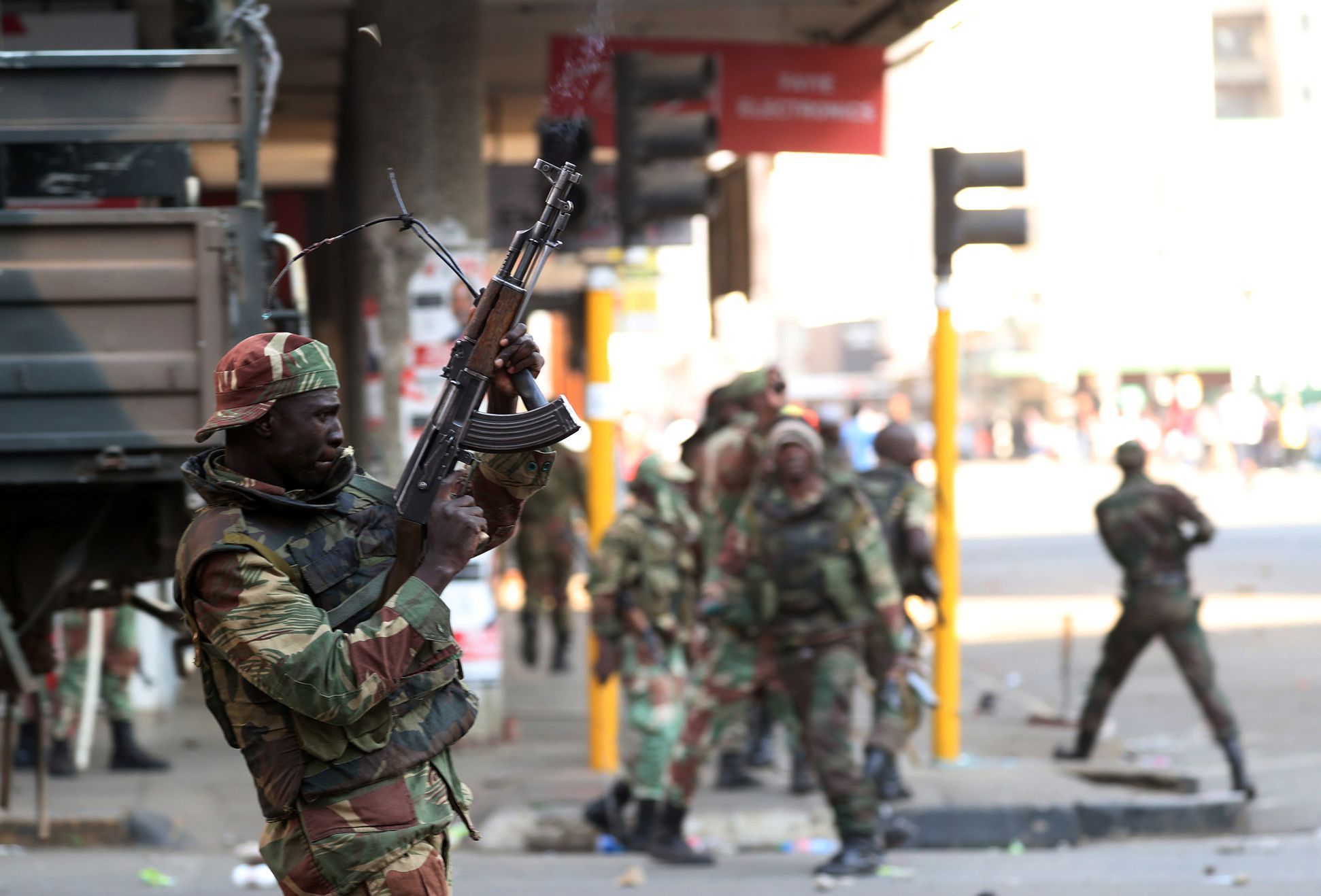 Fotogalerie / Protesty  v Zimbabwe / Reuters / 6