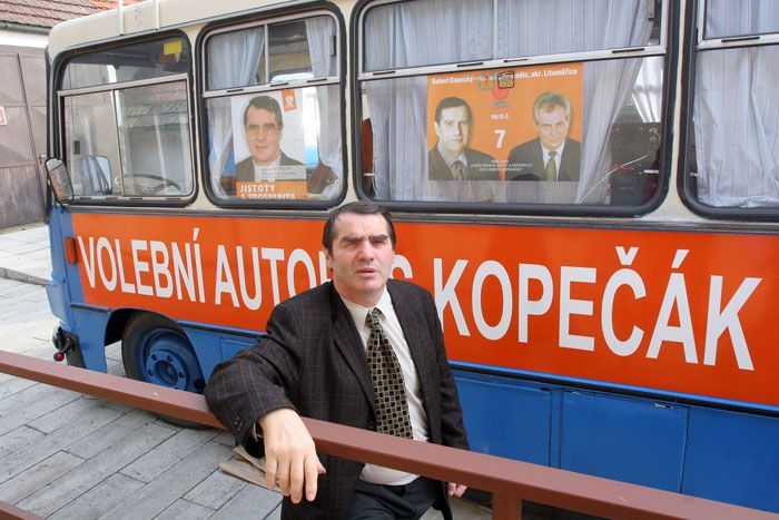 Kandidát do senátu Robert Kopecký