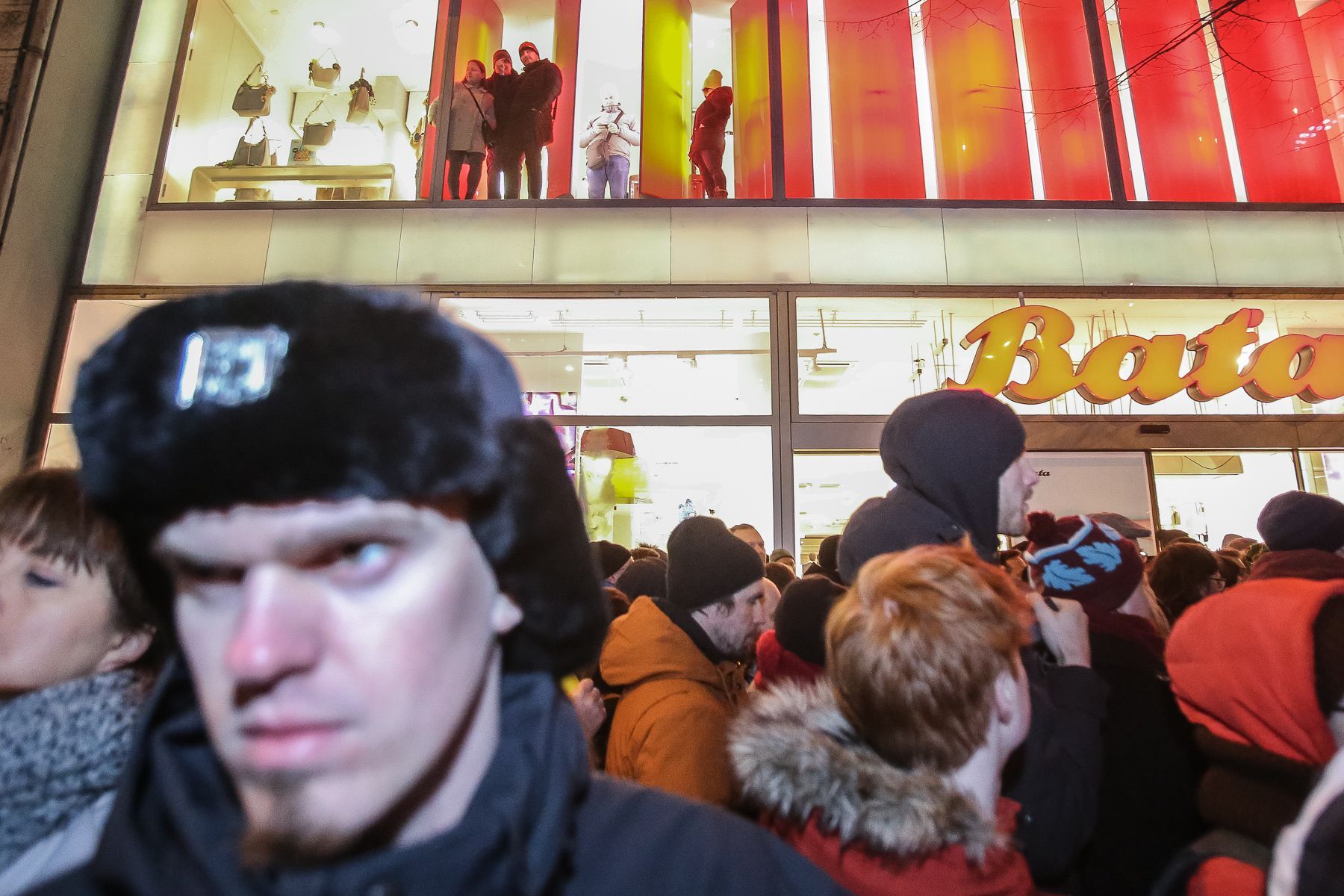 Demonstrace proti Ondráčkovi a Babišovi v Praze na Václavském náměstí