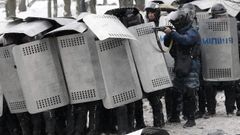 Ukrajina - Kyjev - nepokoje - 23. 1.