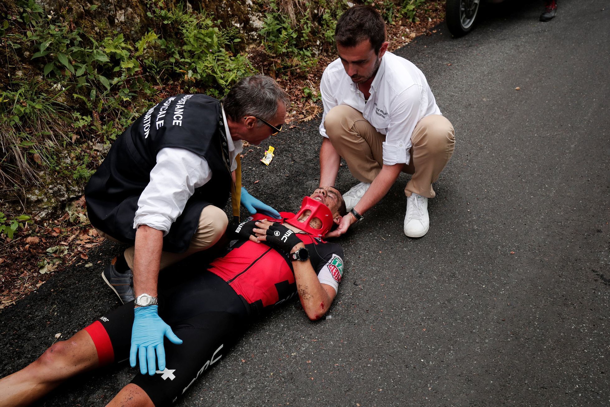 Tour de France 2017, 9. etapa: zraněný Richie Porte