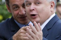 Kaczynski v Paříži tlačí na další změny v eurosmlouvě