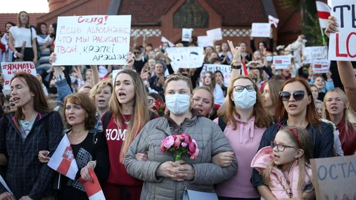 Protesty v Bělorusku