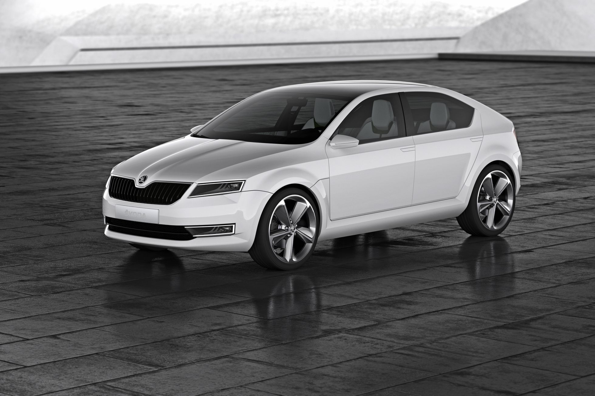 Škoda Vision D - foto příď