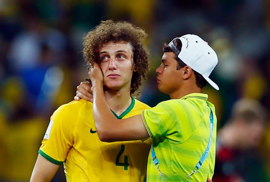 Luiz a Silva po semifinále MS ve fotbale 2014