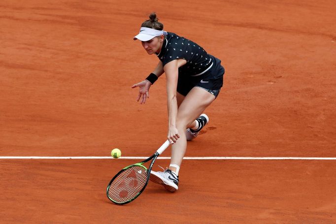 Markéta Vondroušová v semifinále French Open 2019