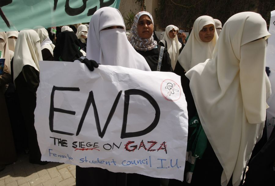 Palestinský protest