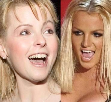 Iveta Bartošová a Britney Spears.