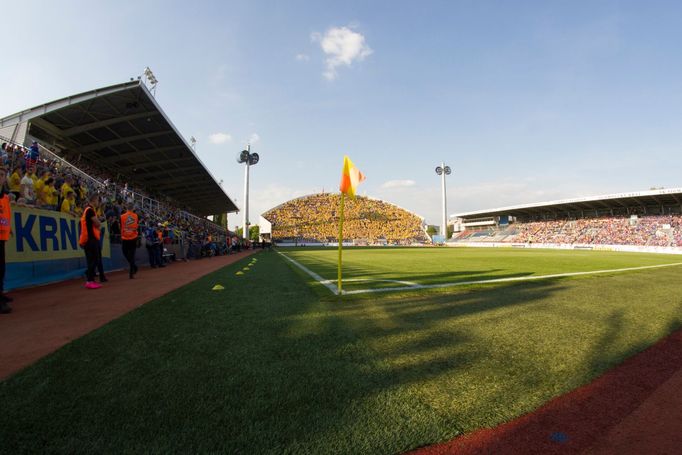 MOL Cup, finále Zlín-Opava: Andrův stadion