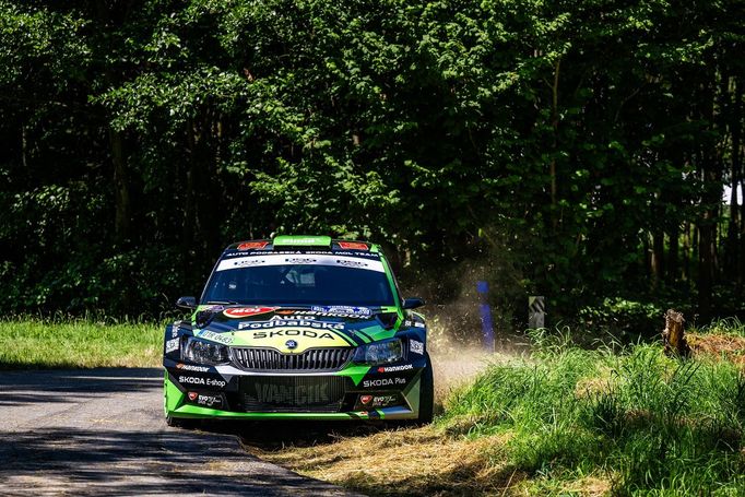 Rallye Bohemia 2023: Dominik Stříteský, Škoda Fabia R5