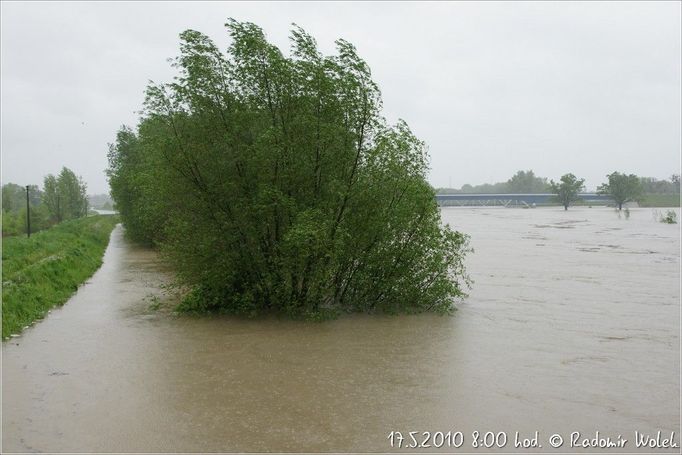 Stav na řece Odře.