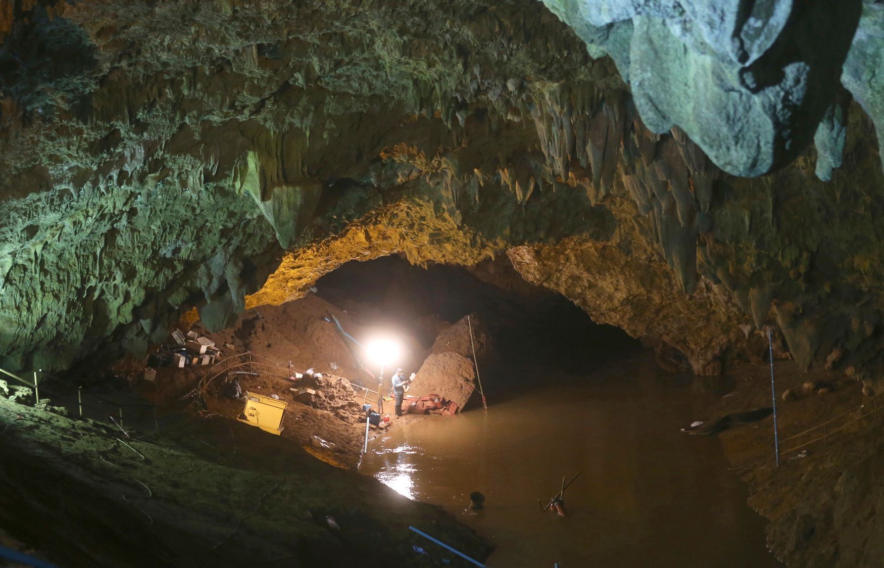 Fotogalerie / Jak se drama z thajské jeskyně změnilo v jeden velký happyend / ČTK / 29
