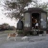 Foto: Mexická rodina žije už 15 let v opuštěném vagóně