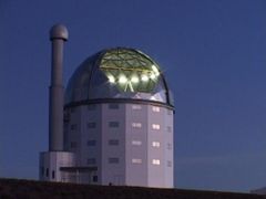 Teleskop SALT u jihoafrického Sutherlandu.