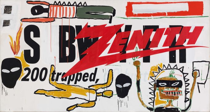 Jean-Michel Basquiat a Andy Warhol: Collaboration No. 19, 1984 až 1985.