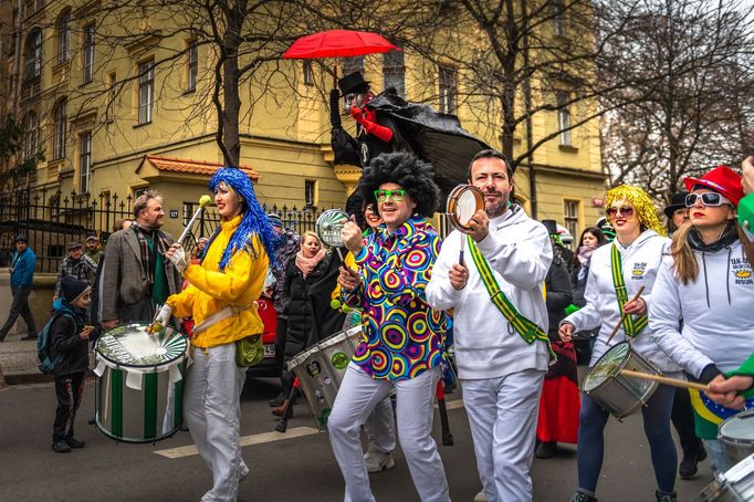 Karlínský masopust objektivem fotografa Richarda Horáka