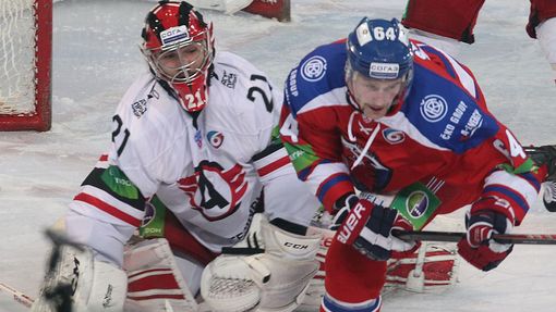 KHL, Lev Praha - Jekatěrinburg: Jiří Sekáč - Jakub Kovář