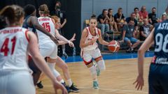 České basketbalistky na mistrovství Evropy do 22 let v Šoproni 2022
