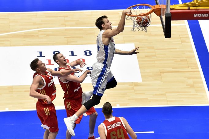 basketbal, kvalifikace MS, Česko - Rusko, Jan Veselý