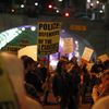 Protestující v Los Angeles
