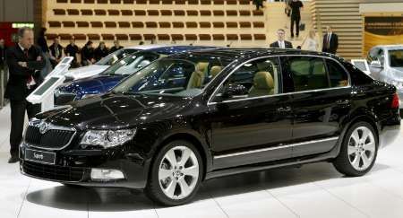 Nová Škoda Superb na ženevském autosalonu