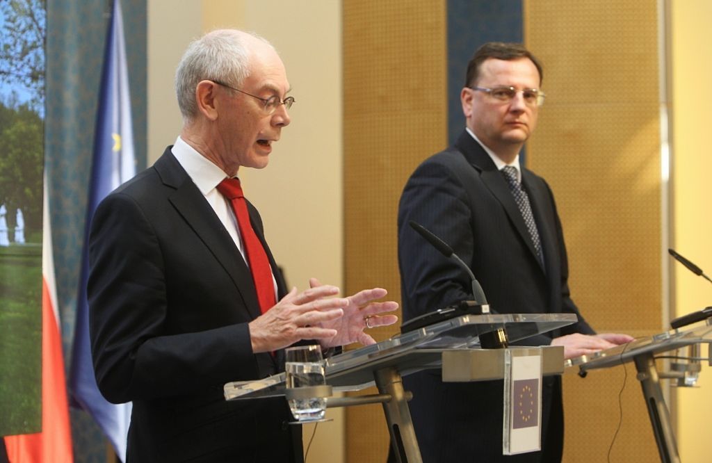 Van Rompuy v Praze