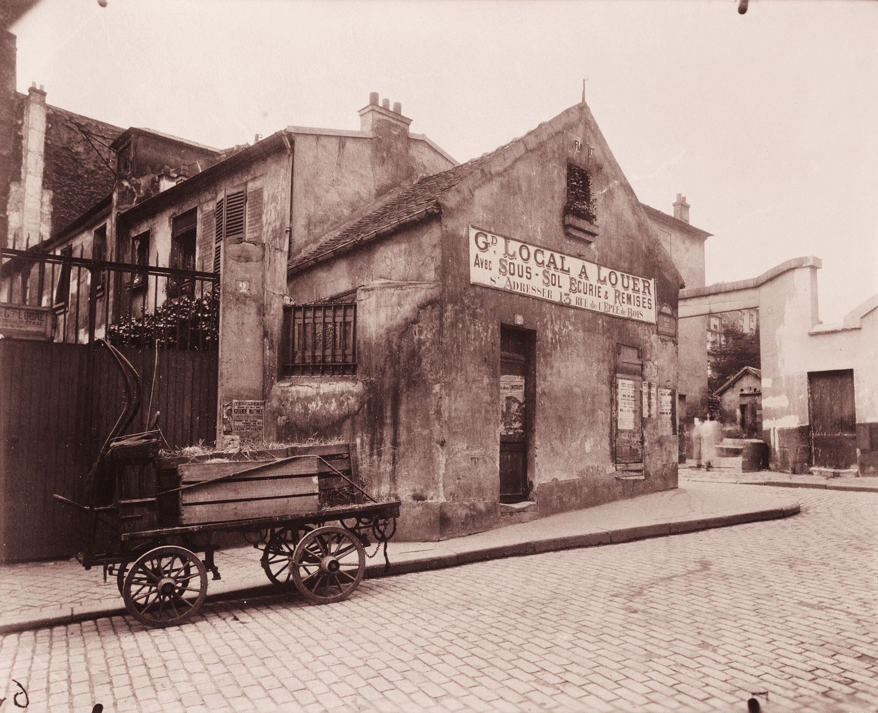 Eugene Atget: Dávná Paříž, historické fotografie