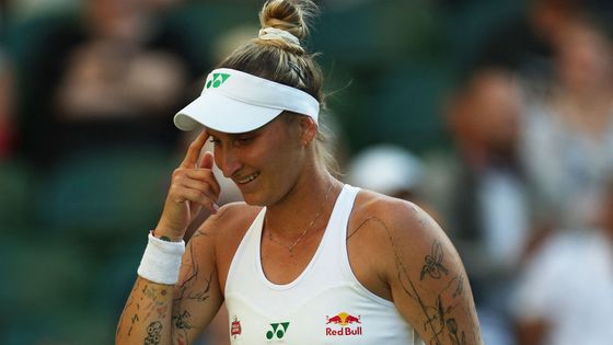 Markéta Vondroušová ve druhém kole Wimbledonu 2025