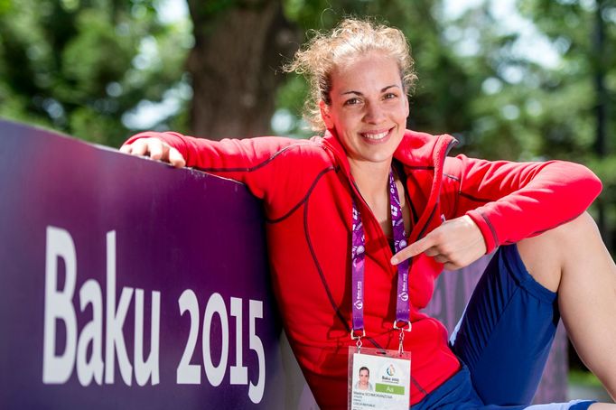 Martina Schmoranzová na Evropských hrách v Baku 2015