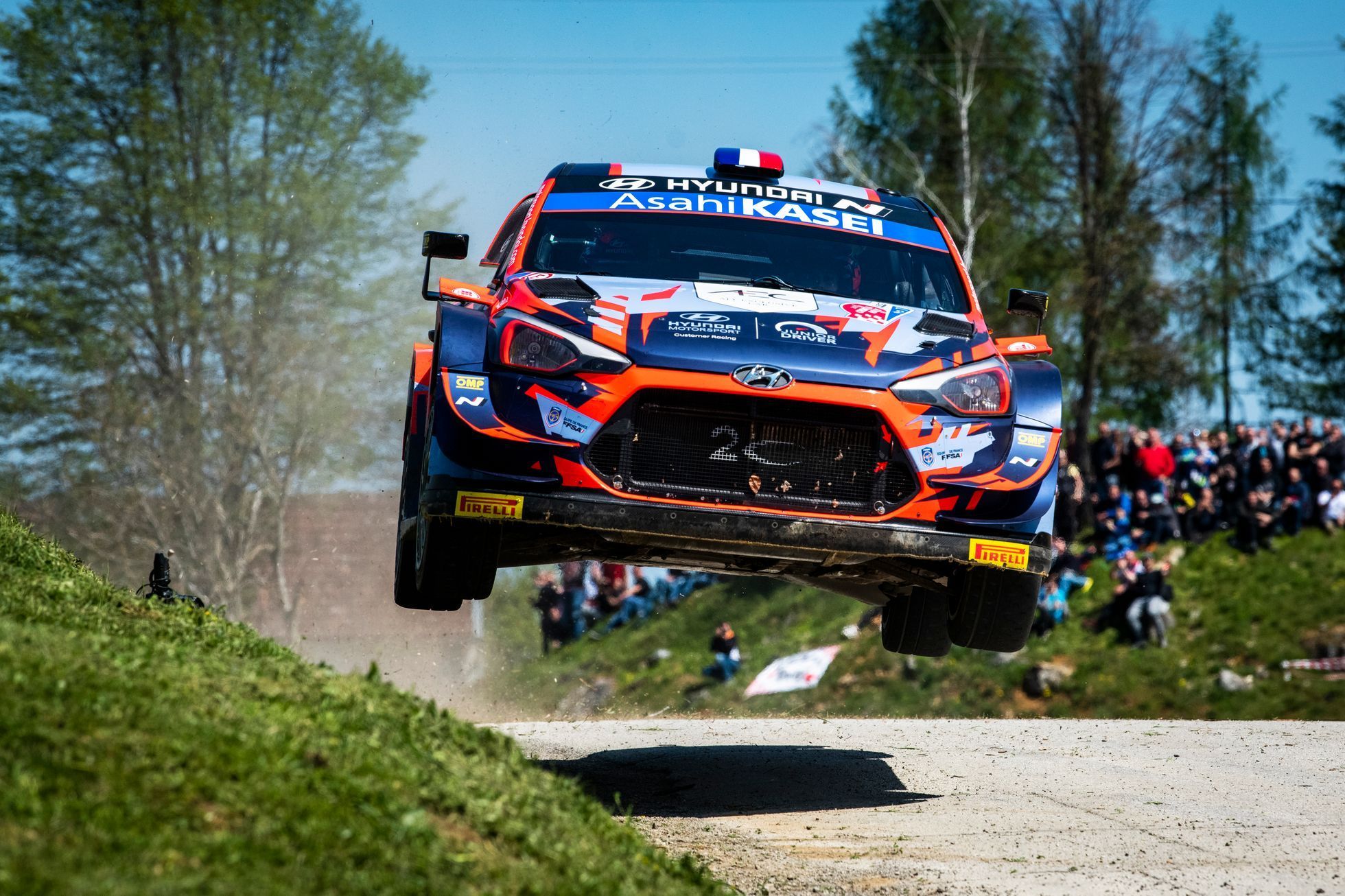 Pierre-Louis Loubet, Hyundai na trati Chorvatské rallye 2021