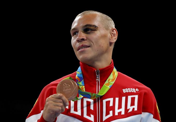 Ruský boxer Vladimir Nikitin