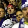 Fanoušci na hokeji v Litvínově
