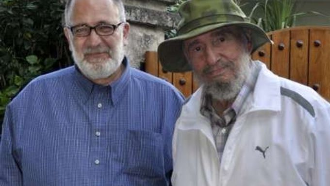 Silva a Fidel Castro (vpravo)