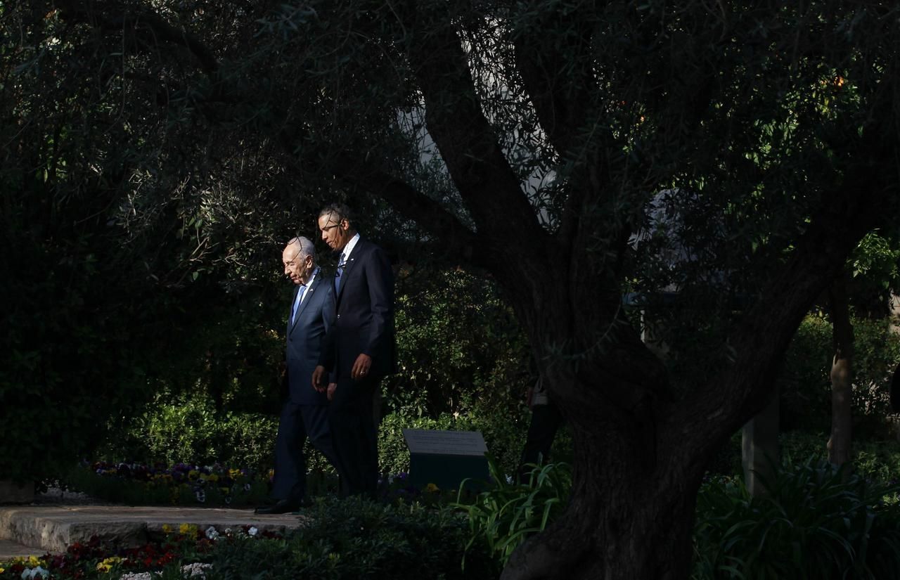 Fotogalerie: Obama v Izraeli