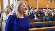 Čaputová hned na úvod připustila, že kvůli vyhrocené situaci na polsko-ukrajinské hranici na debatu málem nedorazila.