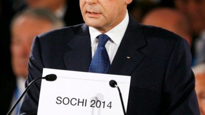 Prezident Mezinárodního olympijského výboru Jacques Rogge.