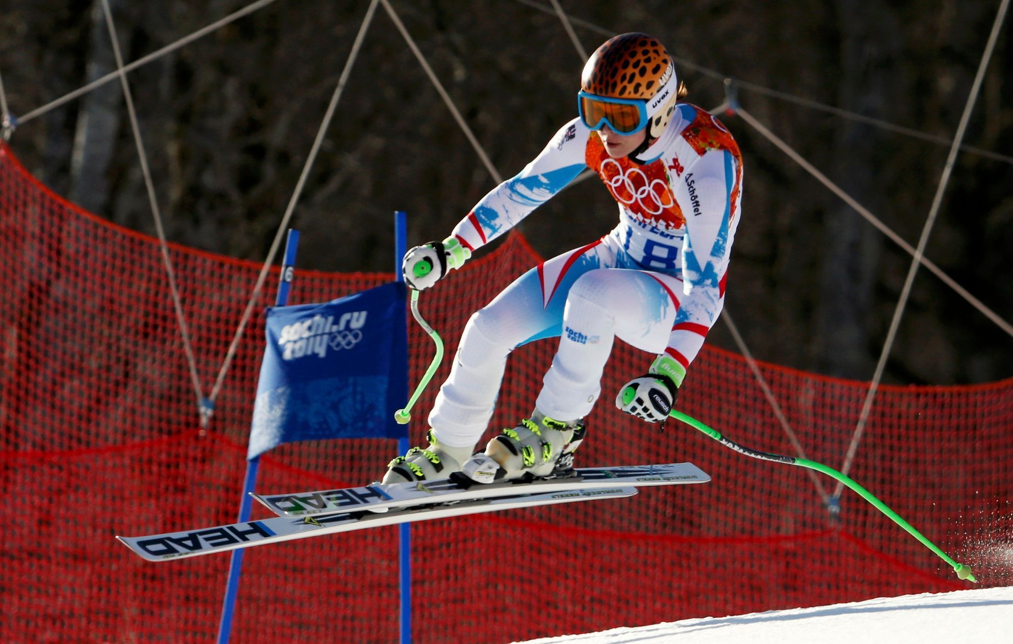 Soči 2014, super-G Ž: Anna Fenningerová, Rakousko