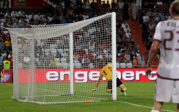 Admira Wacker - AC Sparta Praha, první zápas 3. předkola Evropské ligy