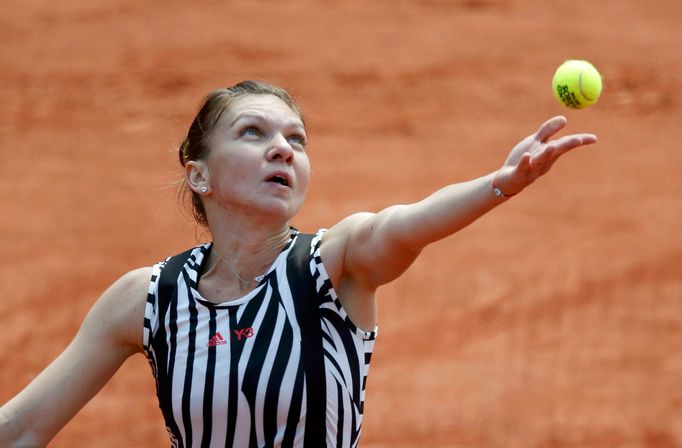 Simona Halepová na French Open 2016